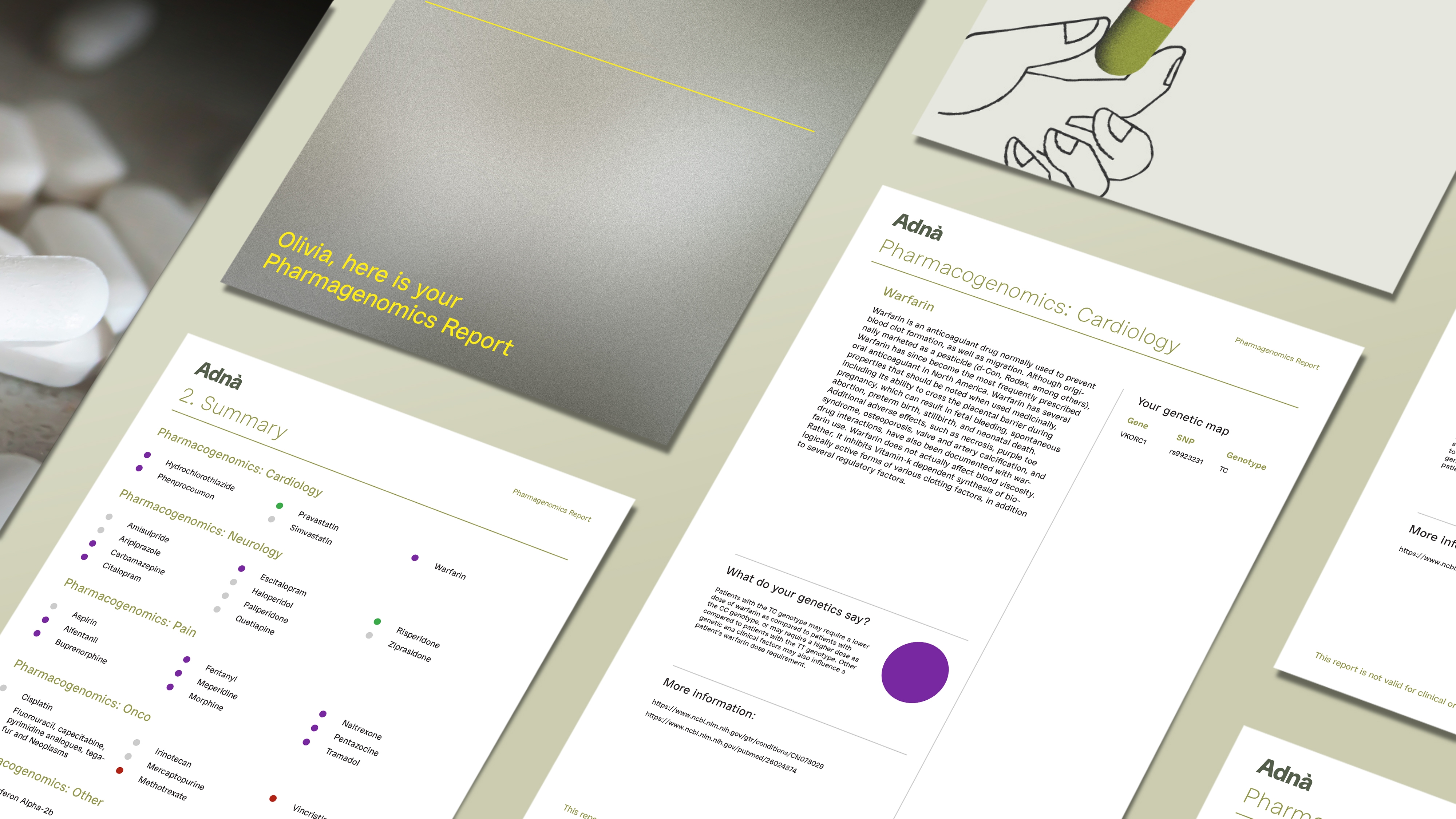 Adna Visuel Rapport Accueil PHARMACOGENOMICS EN