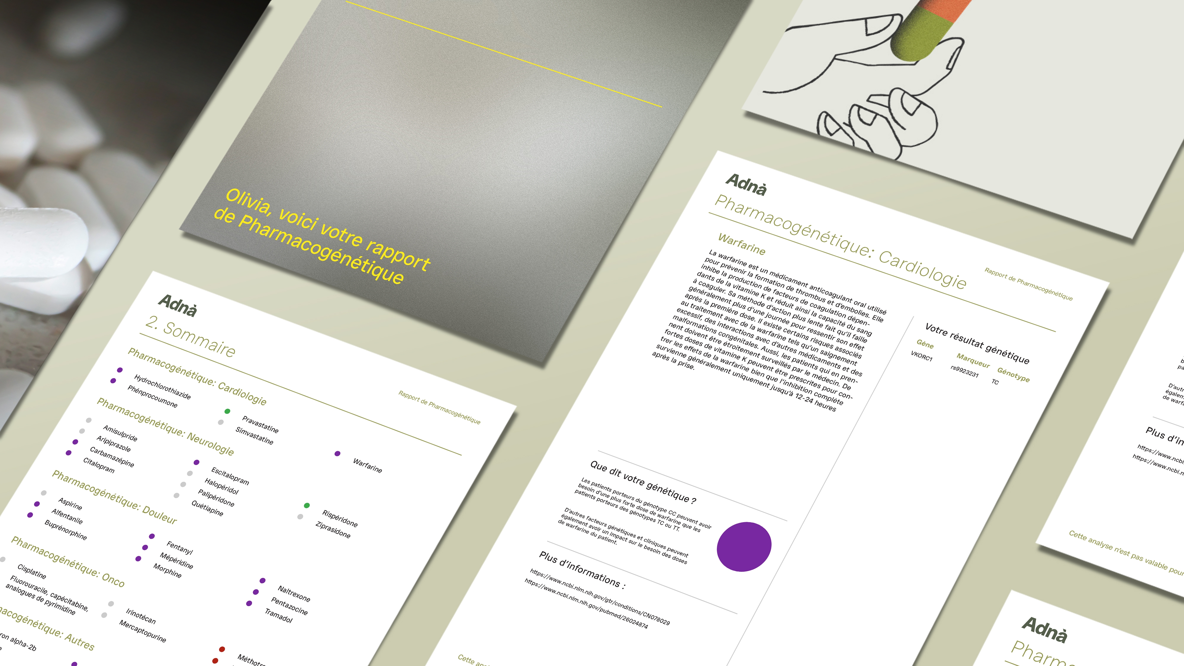 Adna Visuel Rapport Accueil PHARMACOGENOMICS FR