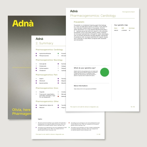 Adna Visuel Rapport Produit PHARMACOGENOMICS EN