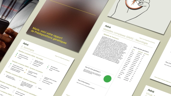 Adna Visuel Rapport Accueil GENETIC PREDISPOSITION FR