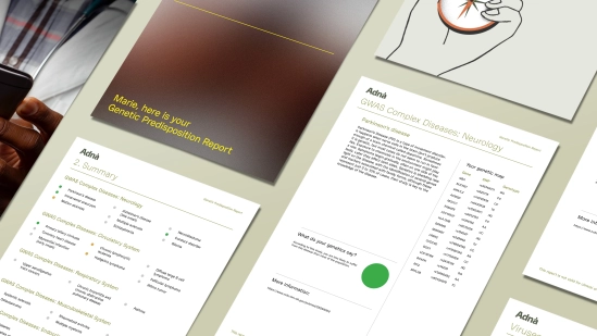 Adna Visuel Rapport Accueil GENETIC PREDISPOSITION EN